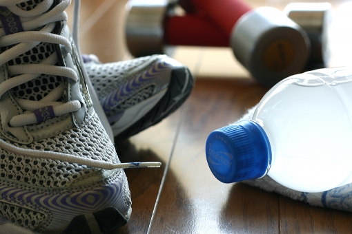 Sneakers-and-water