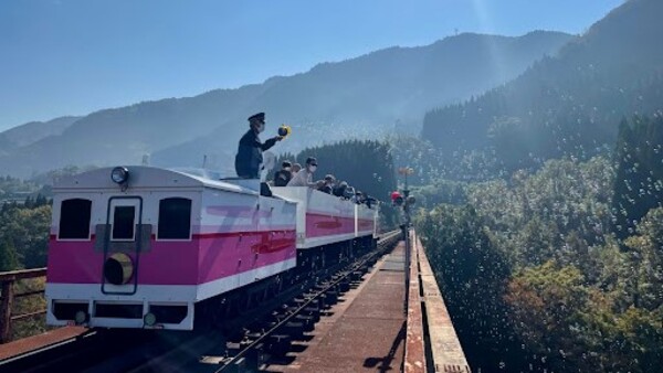 嶋村吉洋さん主催ワクセルの宮崎ロケあまてらす鉄道